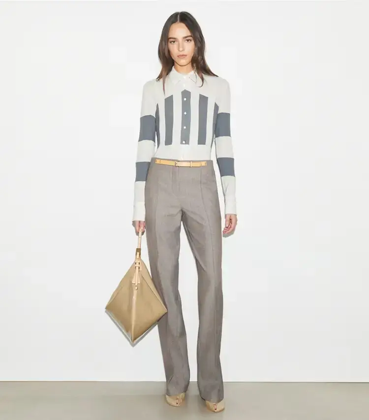 High-Waisted Wool Pants - Image 2