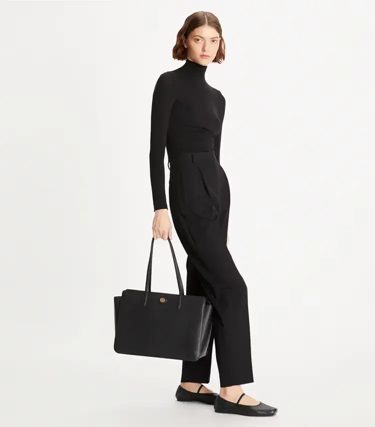 Robinson Pebbled Tote - Image 2