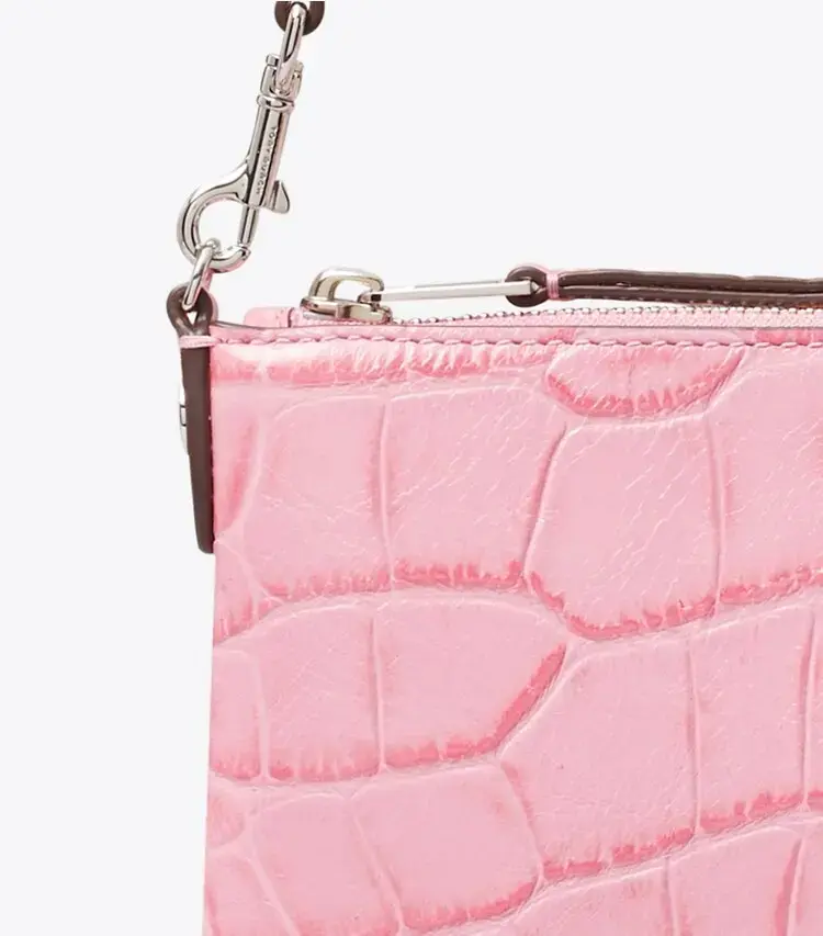 Croc-Embossed Pochette - Image 4