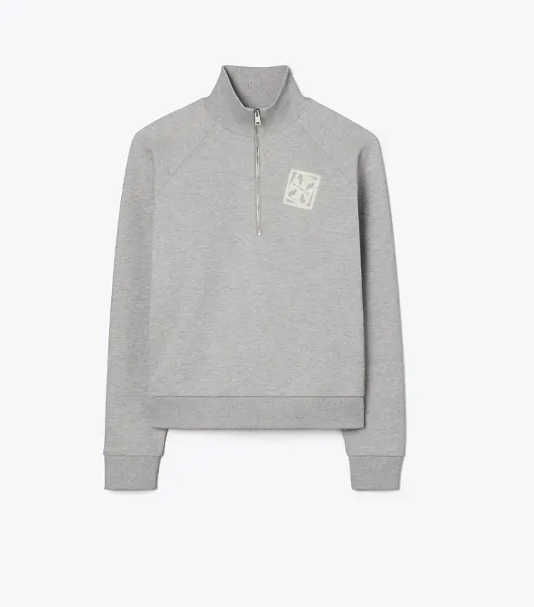 Embroidered French Terry Sweatshirt