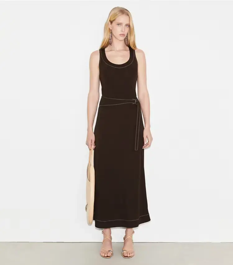 Belted Jersey Skirt - Image 2