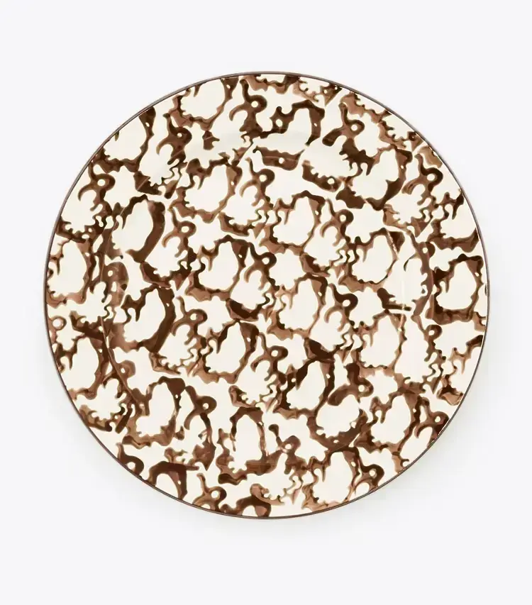Spongeware Dinner Plate, Set Of 2