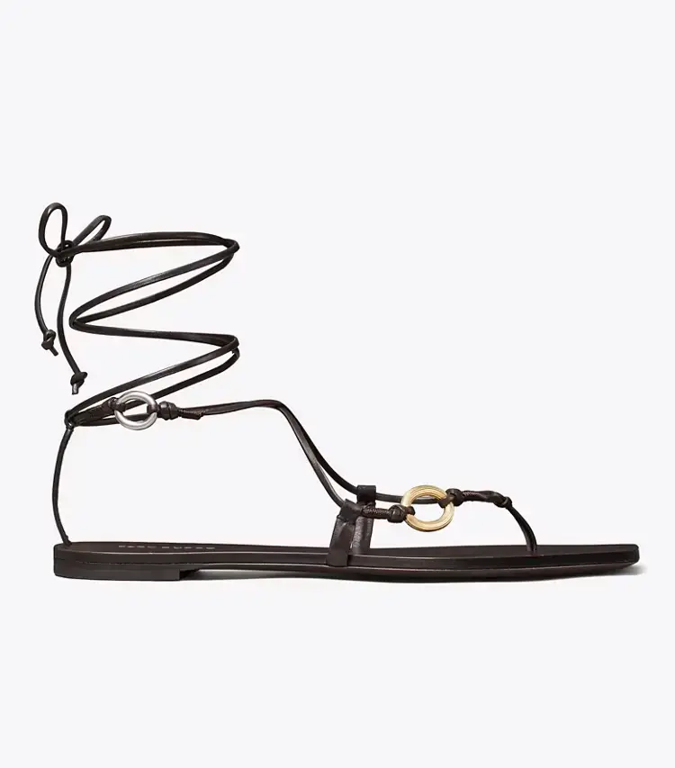 Linked Lace-Up Sandal - Image 2
