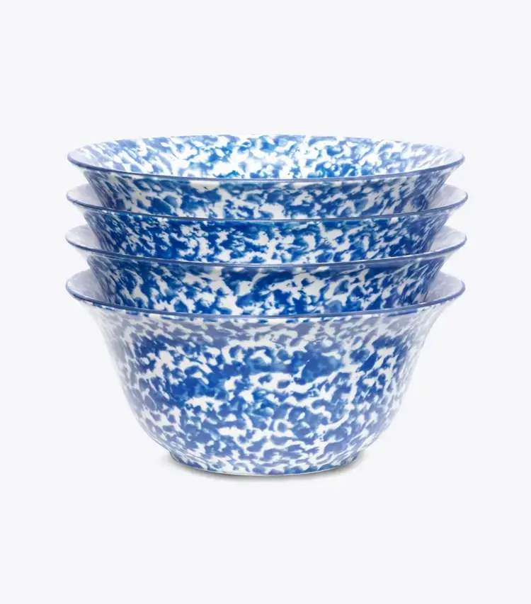 Spongeware Small Bowl, Set Of 4 - Image 2