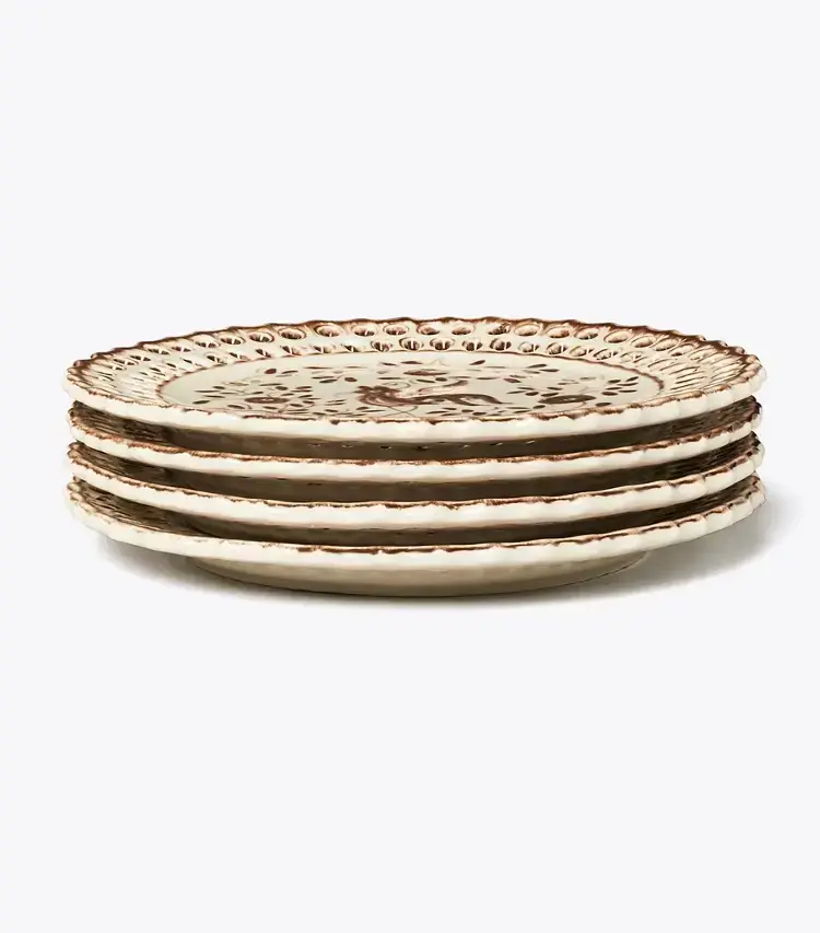 Oiseau Salad Plate, Set Of 4 - Image 2