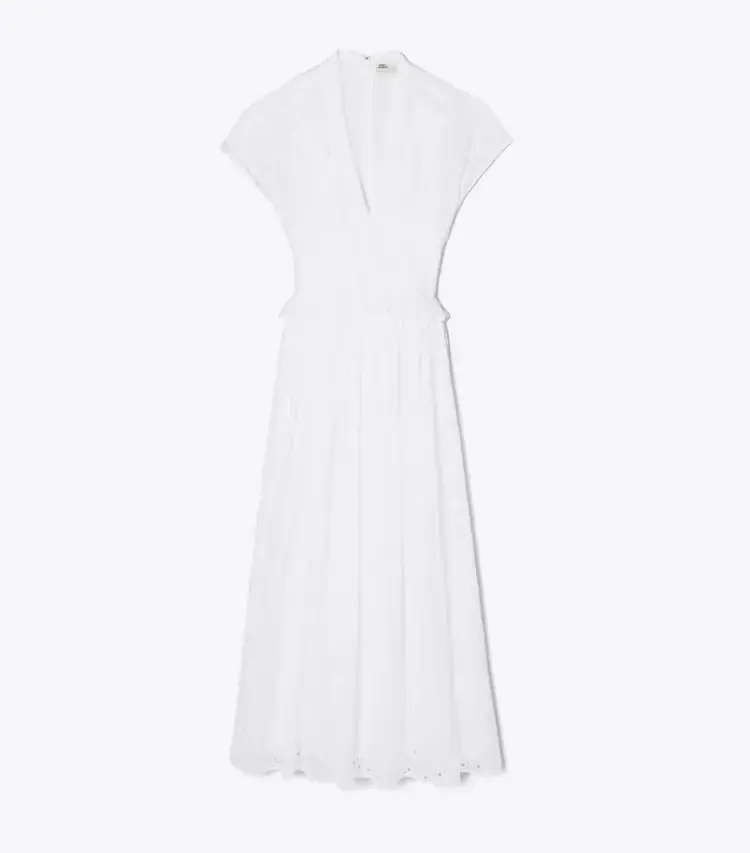 Eyelet Cotton Dress