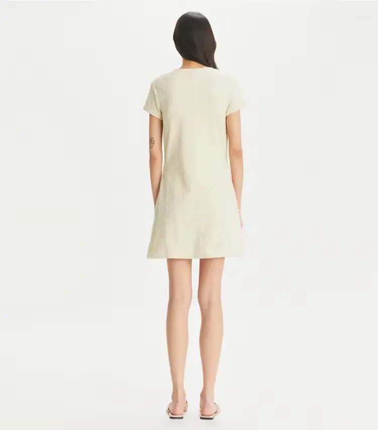 Terry Jacquard Logo Shirtdress - Image 4