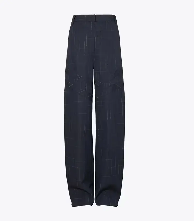 Wide-Leg Wool Pant