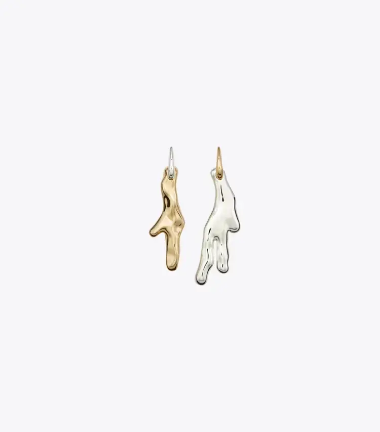 Curiosity Coral Drop Earring