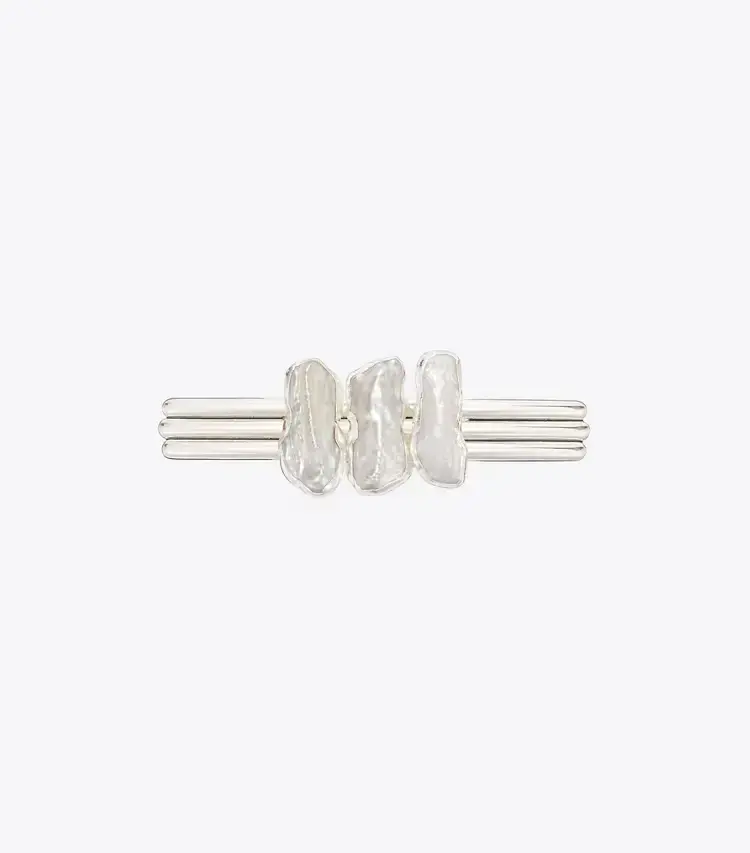 Runway Stacked Pearl Pin