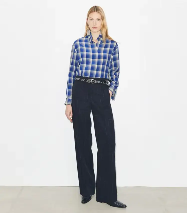 Plaid Viscose Shirt - Image 3