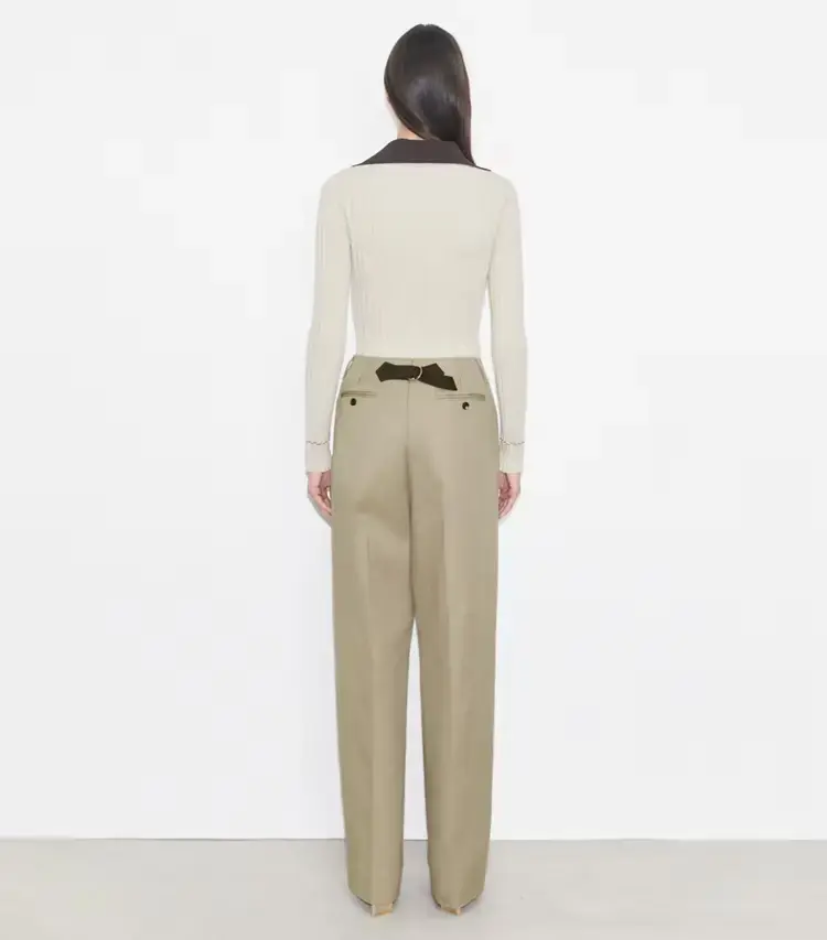 Distressed Cotton Pant - Image 3