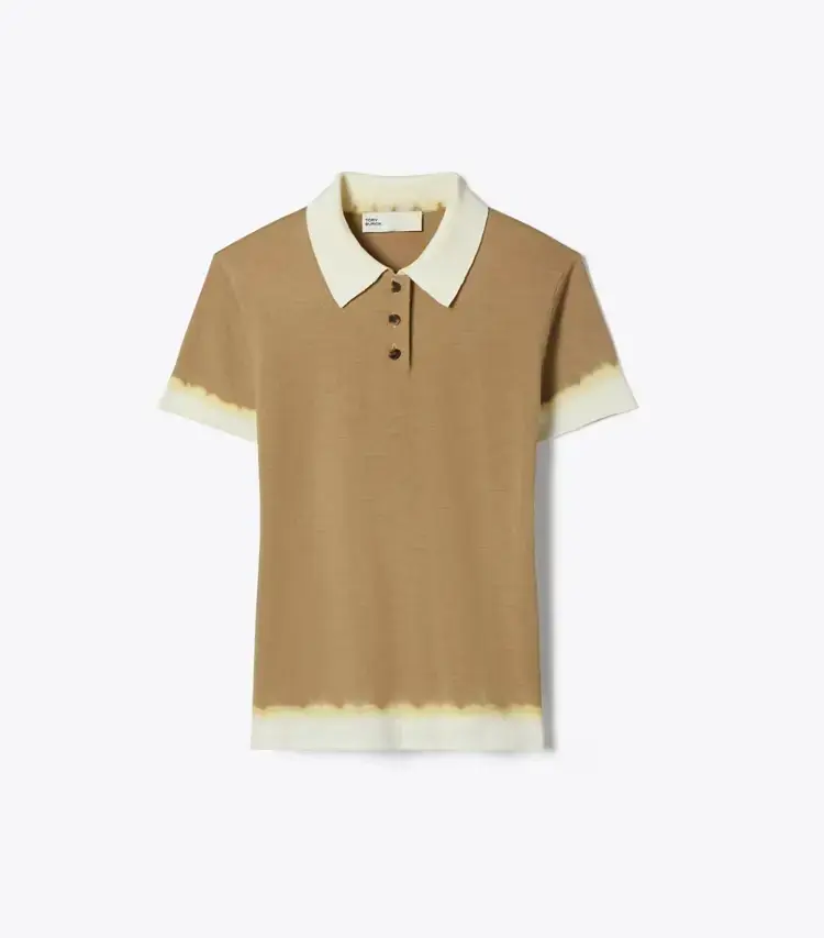 Dip Dye Wool Polo