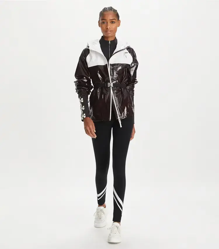 Patent Coated Cotton Anorak - Image 3