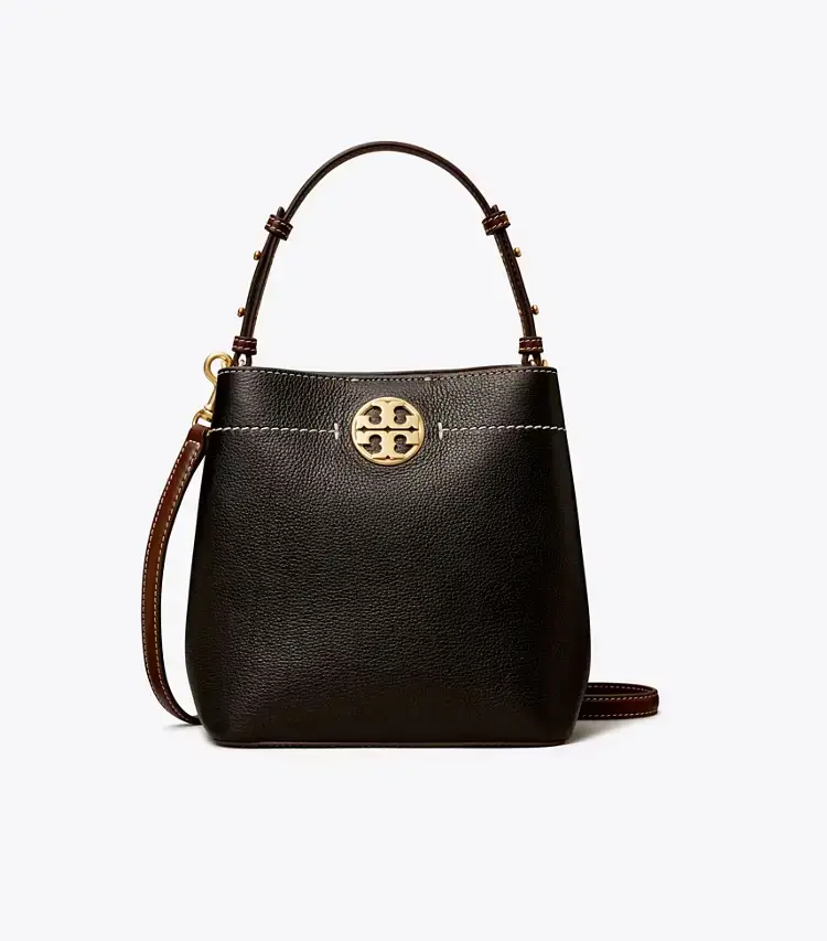 Leather Bucket Bag - Image 2