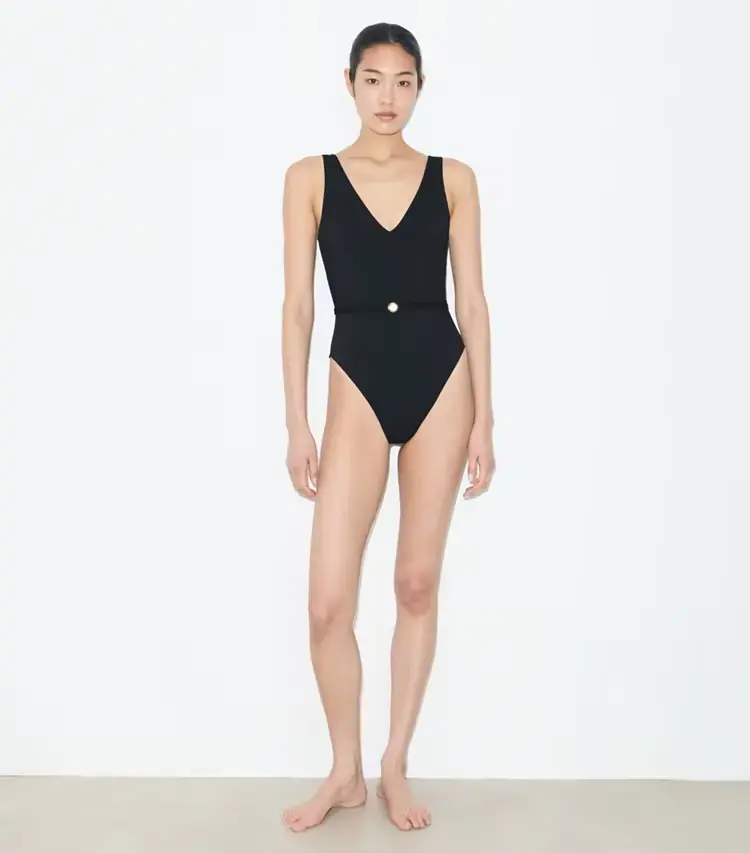 Belted Swimsuit - Image 3