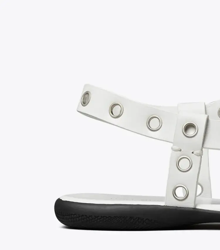 Eyelet Toe Ring Sandal - Image 4