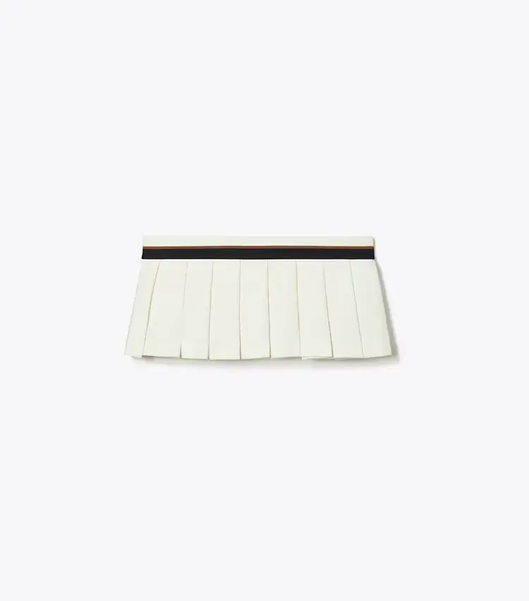 Stretch Micro Mini Tennis Skirt