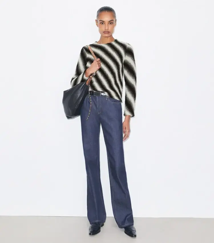 Striped Wool Sweater - Image 3