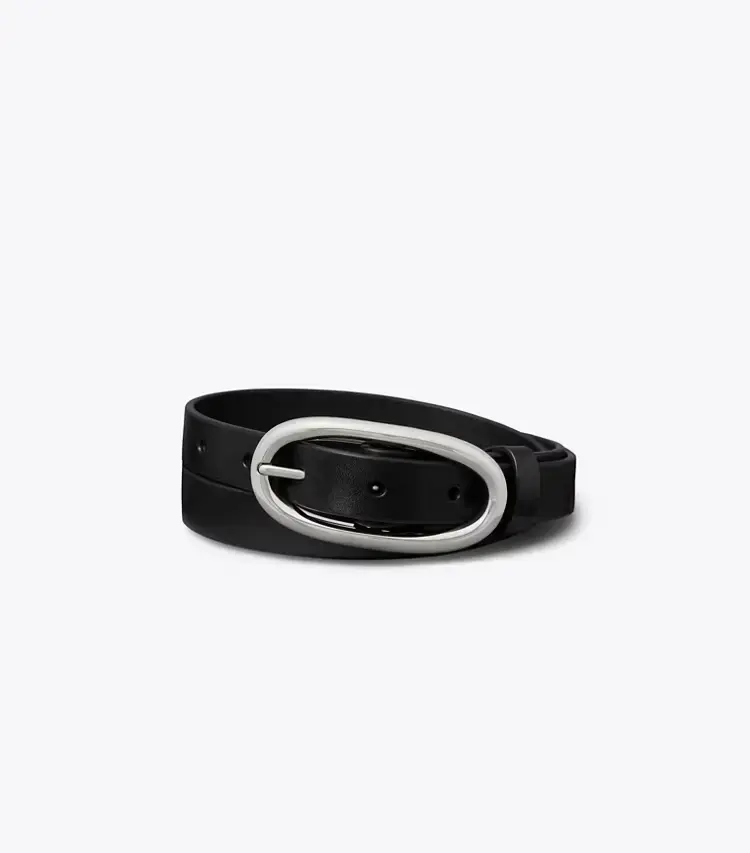 Large Pierced Buckle Belt