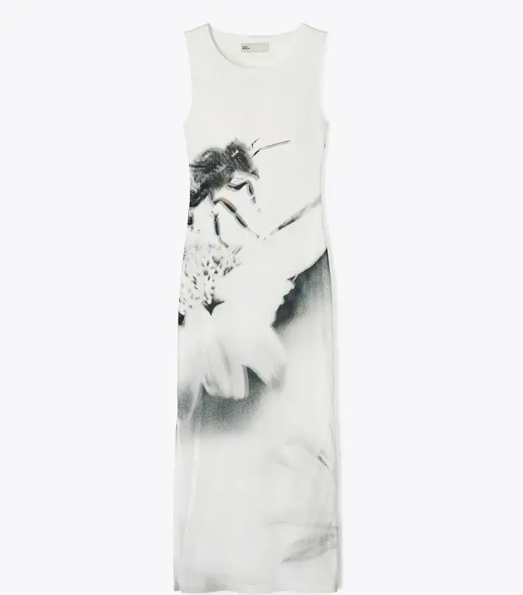 Mesh Tank Dress