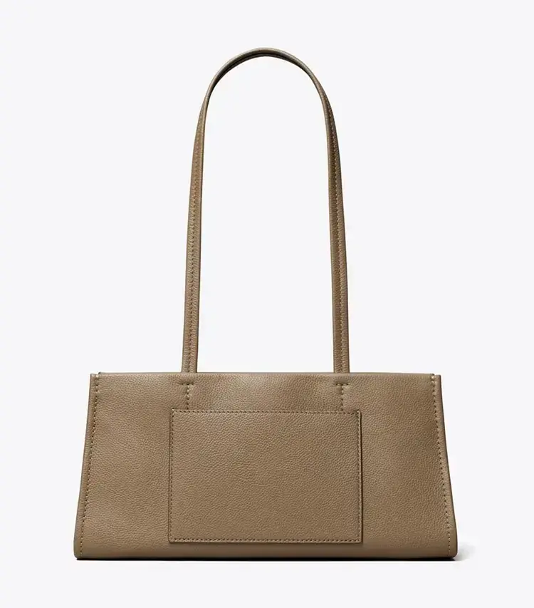 Leather East West Satchel - Image 3