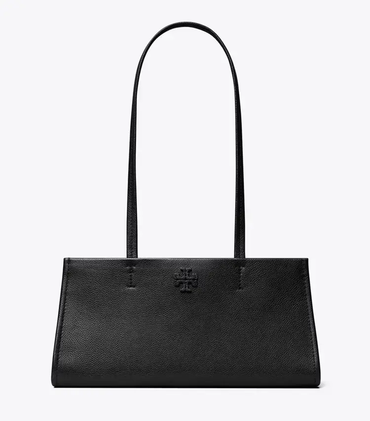 Leather East West Satchel - Image 2