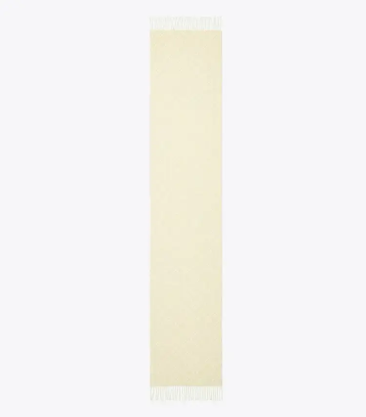T Monogram Oblong Scarf