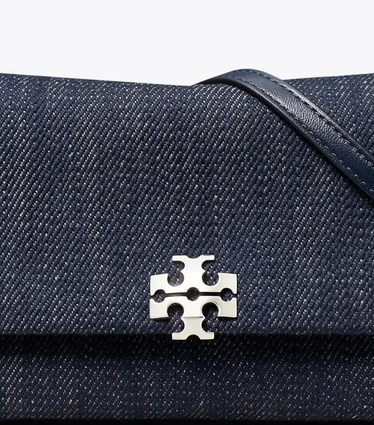 Charlie Denim Wallet Crossbody - Image 4
