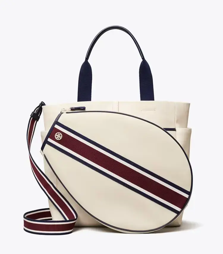 Striped Tennis Tote - Image 3