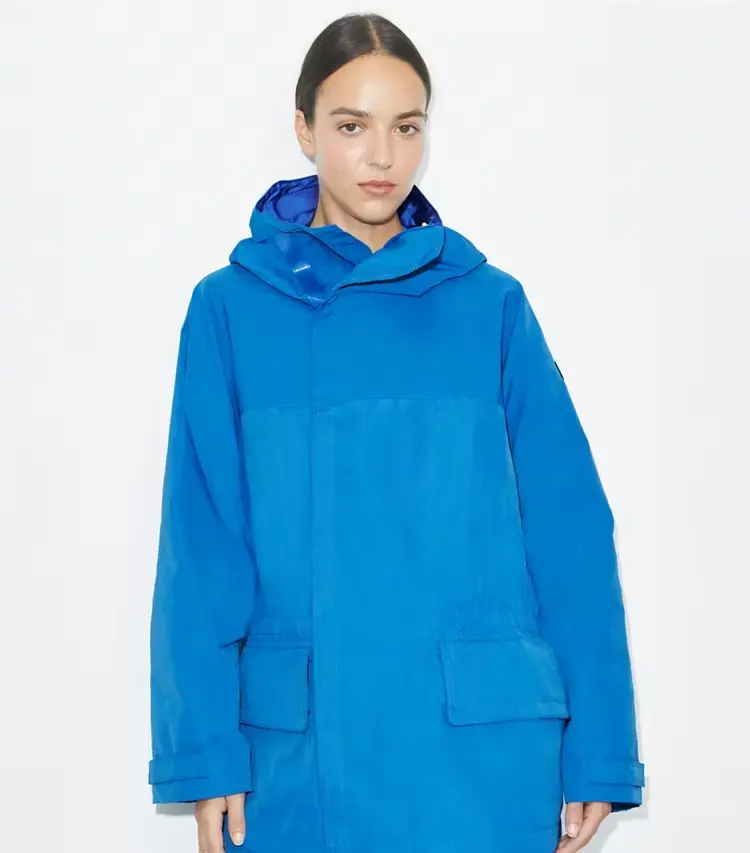 Tech Canvas Hooded Jacket - Image 2