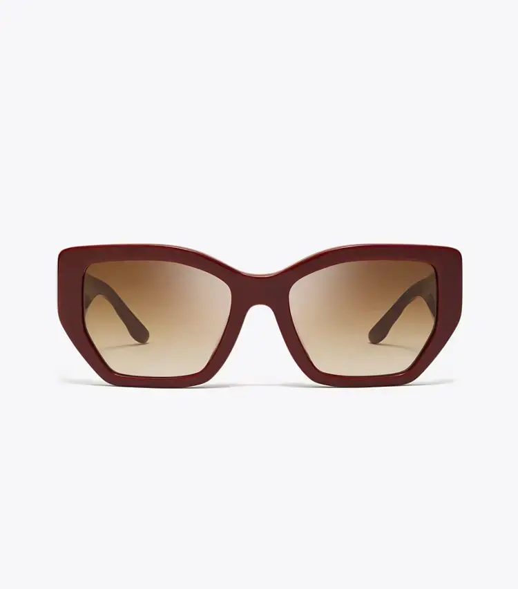 Kira Oversized Geometric Sunglasses