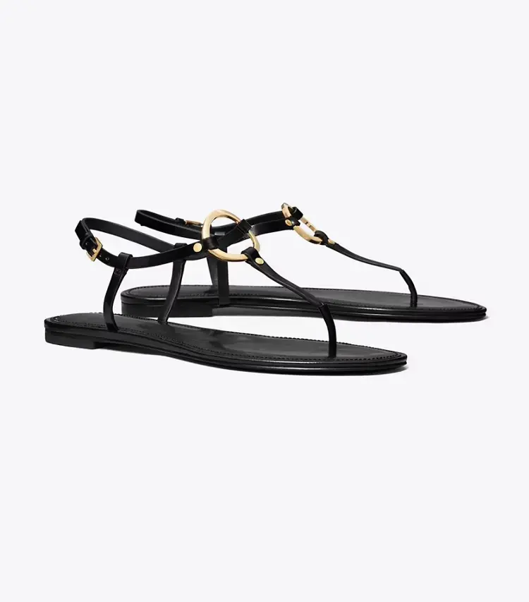 Ring T-Strap Sandal