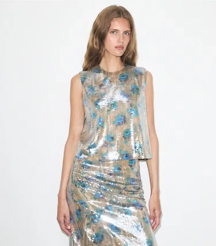 Sequin Shell Top - Image 2