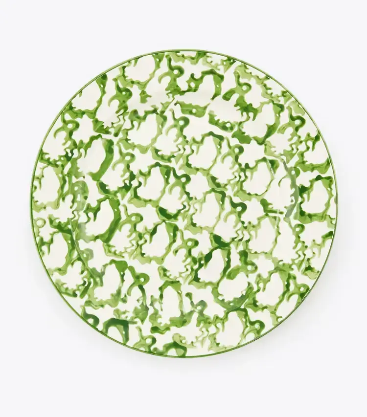 Spongeware Dinner Plate, Set Of 2