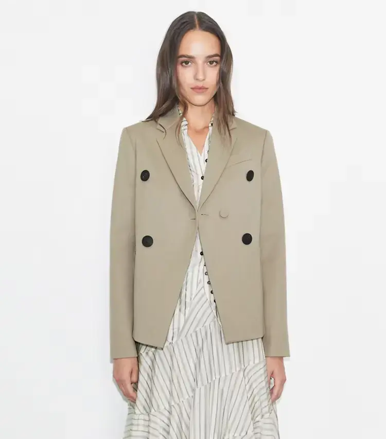 Wool Blend Blazer - Image 2