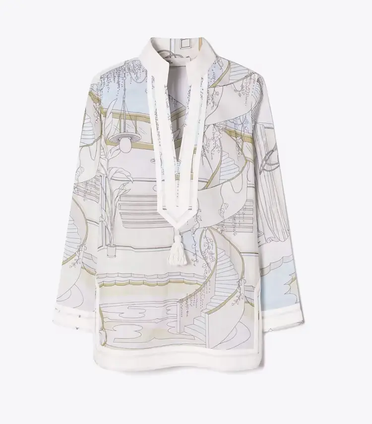 Printed Tory Tunic