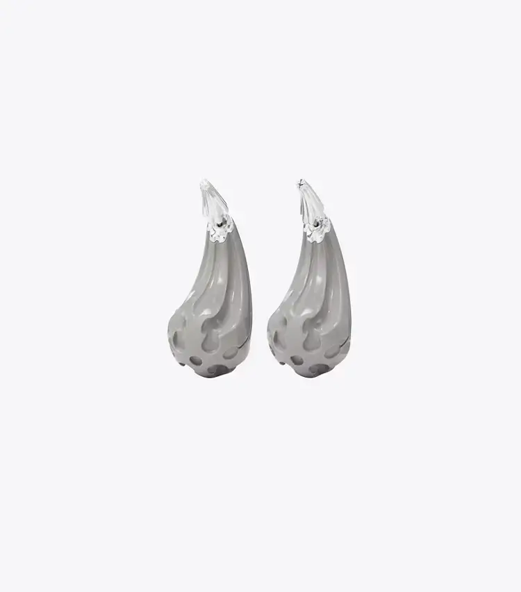 Pierced Front-Back Earrings