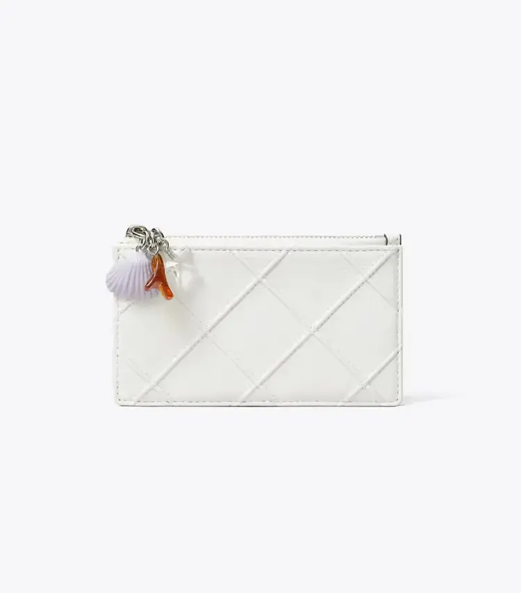 Fleming Distressed Charm Zip Card Case - Image 2