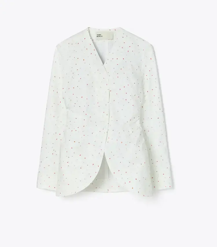 Printed Poplin Jacket
