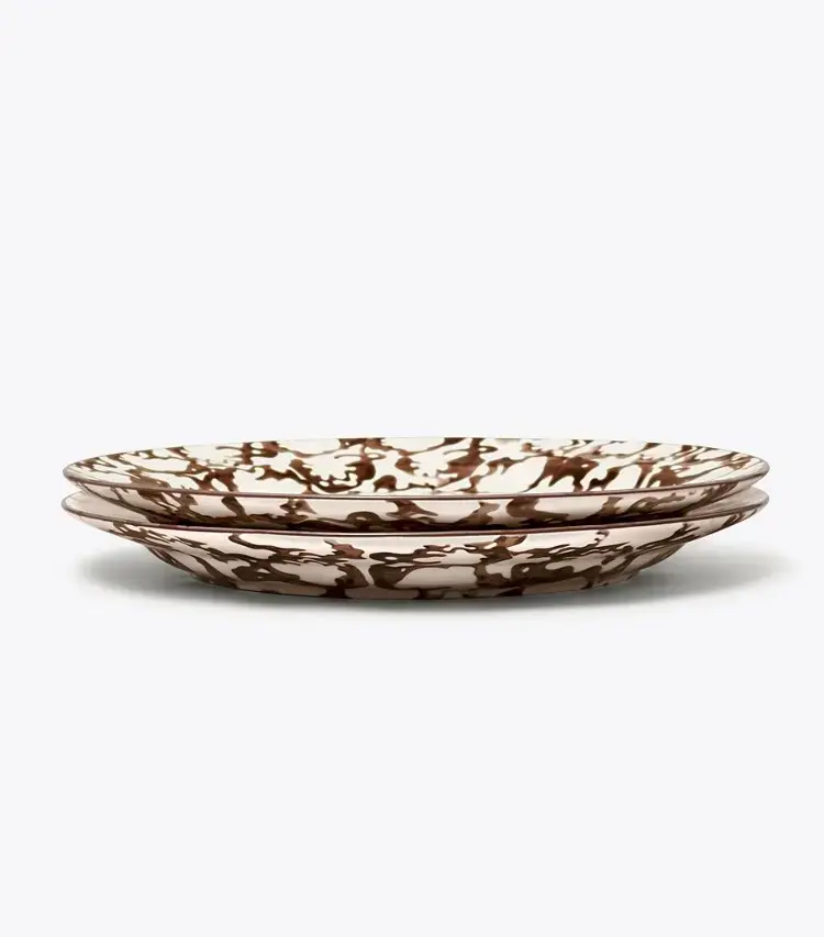 Spongeware Dinner Plate, Set Of 2 - Image 2
