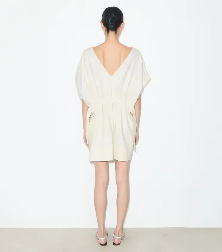 Belted Linen Dress - Image 4