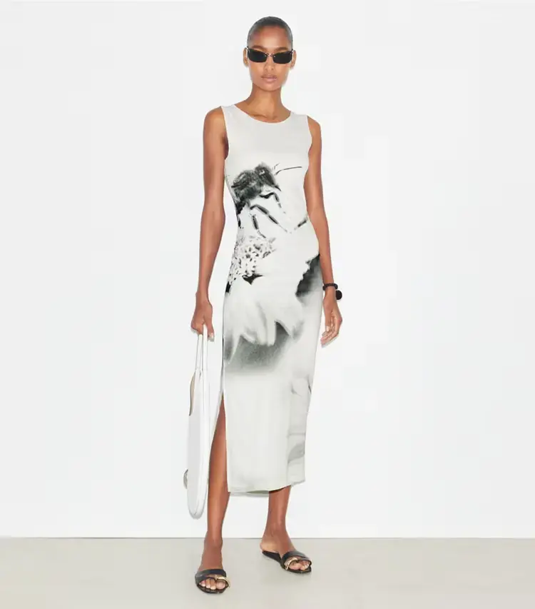 Mesh Tank Dress - Image 2