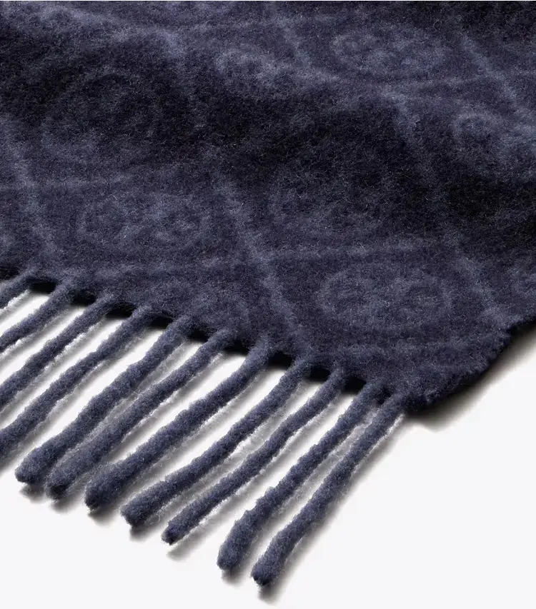 T Monogram Oblong Scarf - Image 2