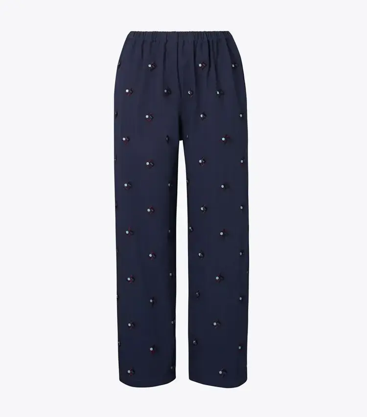 Embellished Cotton Pant