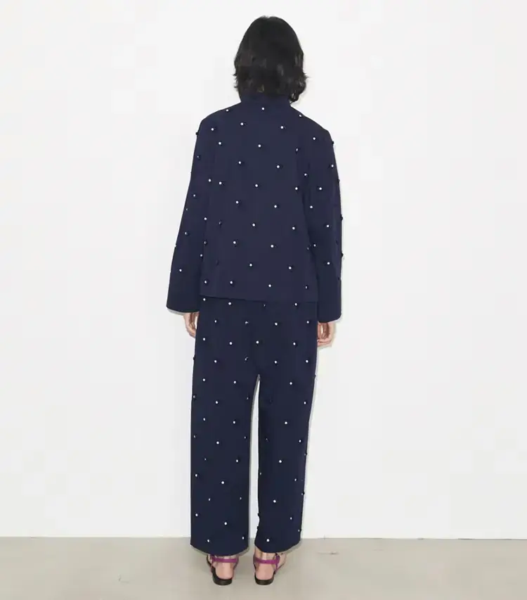 Embellished Cotton Top - Image 4
