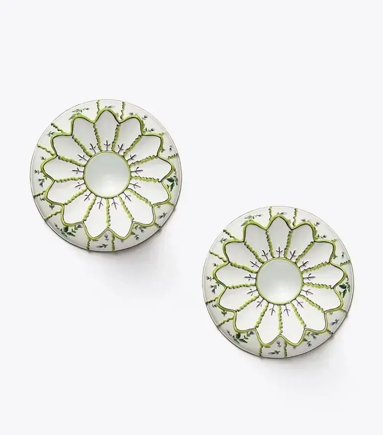 Jolie Fleur Candlesticks, Set Of 2 - Image 2