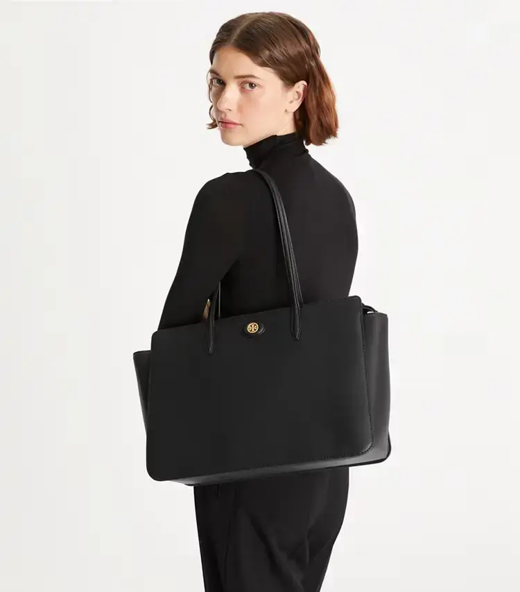Robinson Pebbled Tote - Image 3