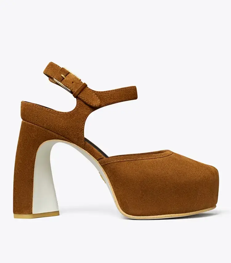 Peep-Toe Platform Sandal - Image 2