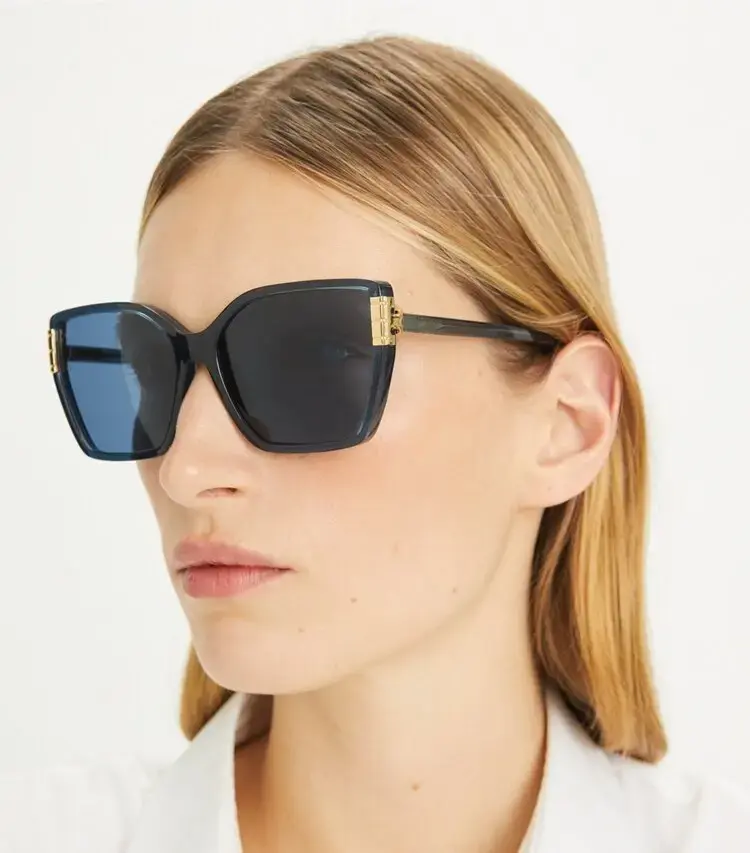 Eleanor Oversized Cat-Eye Sunglasses - Image 4